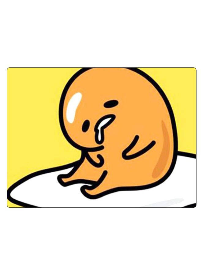 BP Printed Anti-Slip Gaming Mouse Pad Yellow/Brown/White - Image 1