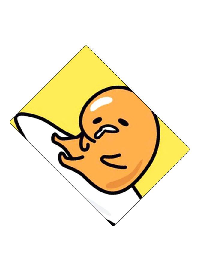 BP Printed Anti-Slip Gaming Mouse Pad Yellow/Brown/White - Image 2