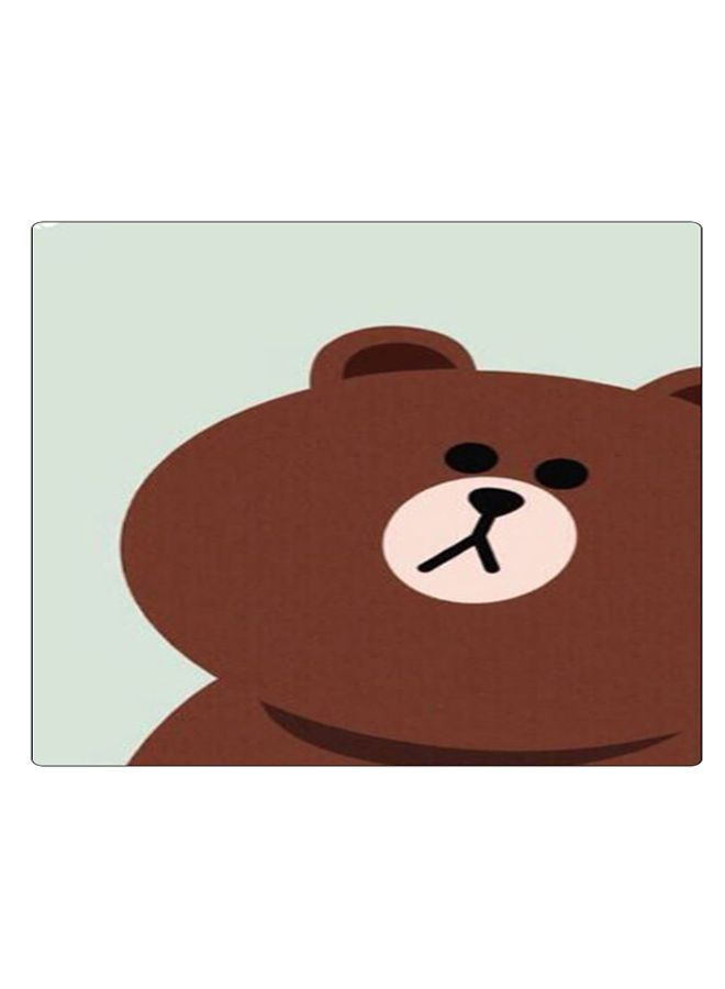 BP Printed Anti-Slip Gaming Mouse Pad Green/Brown/Black - Image 1