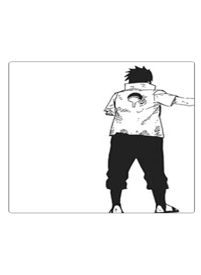 BP Printed Anti-Slip Gaming Mouse Pad Black/White - Image 1