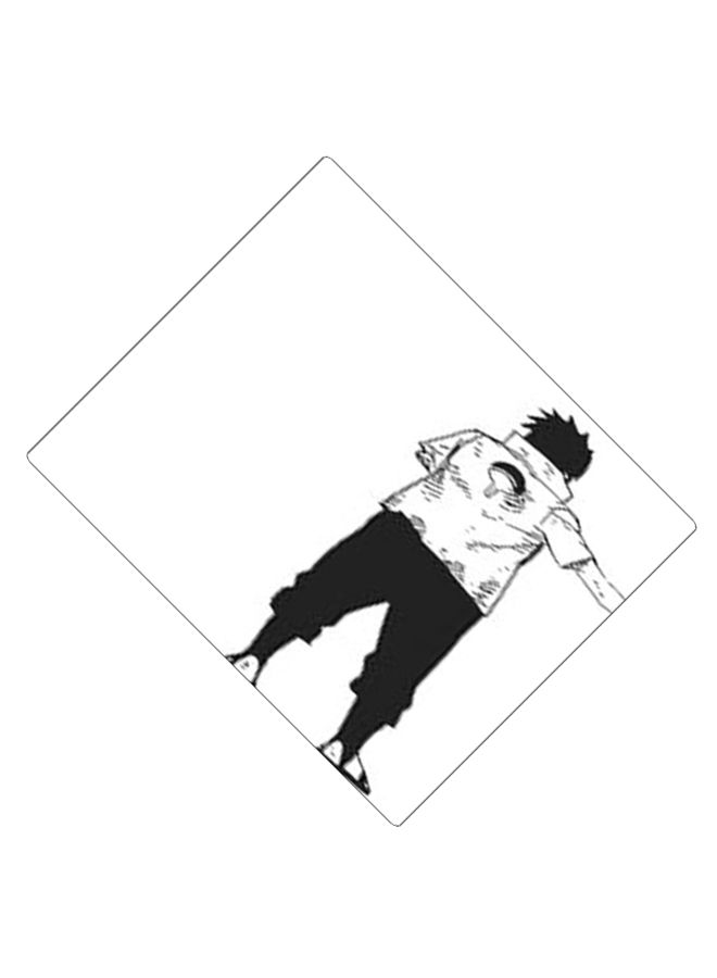 BP Printed Anti-Slip Gaming Mouse Pad Black/White - Image 2