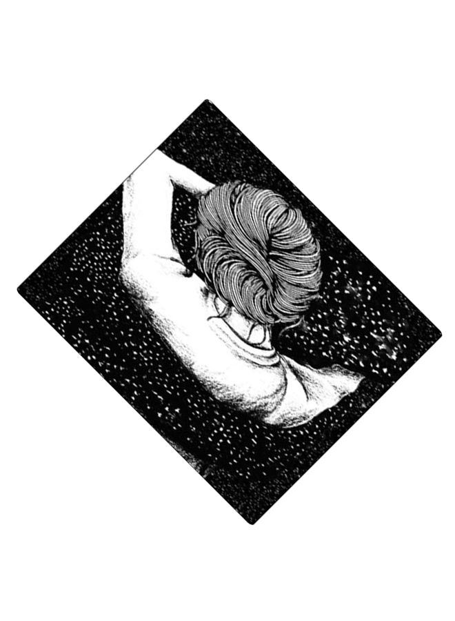 BP Printed Anti-Slip Gaming Mouse Pad Black/White  - Image 2
