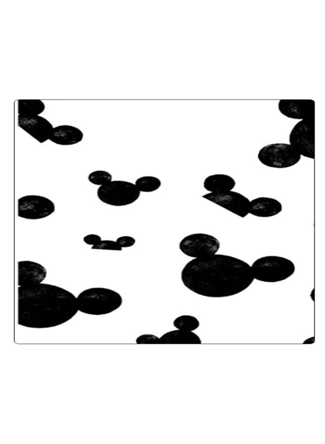 BP Printed Anti-Slip Gaming Mouse Pad Black/White  - Image 1