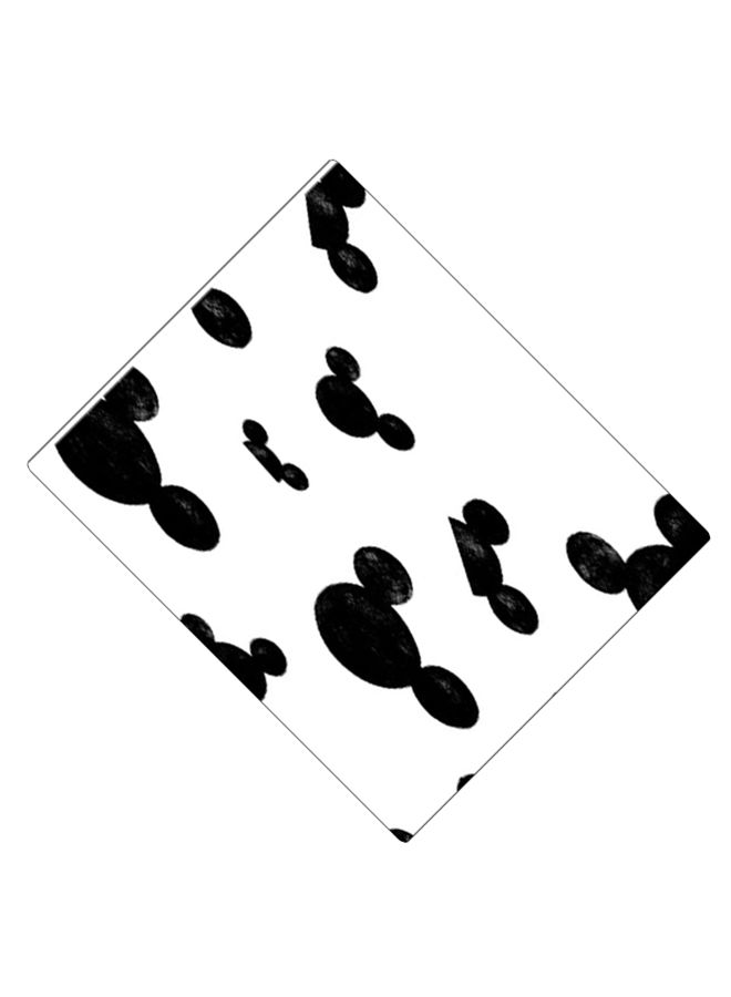 BP Printed Anti-Slip Gaming Mouse Pad Black/White  - Image 2