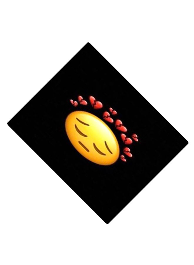 BP Printed Anti-Slip Gaming Mouse Pad Black/White/Red - Image 2