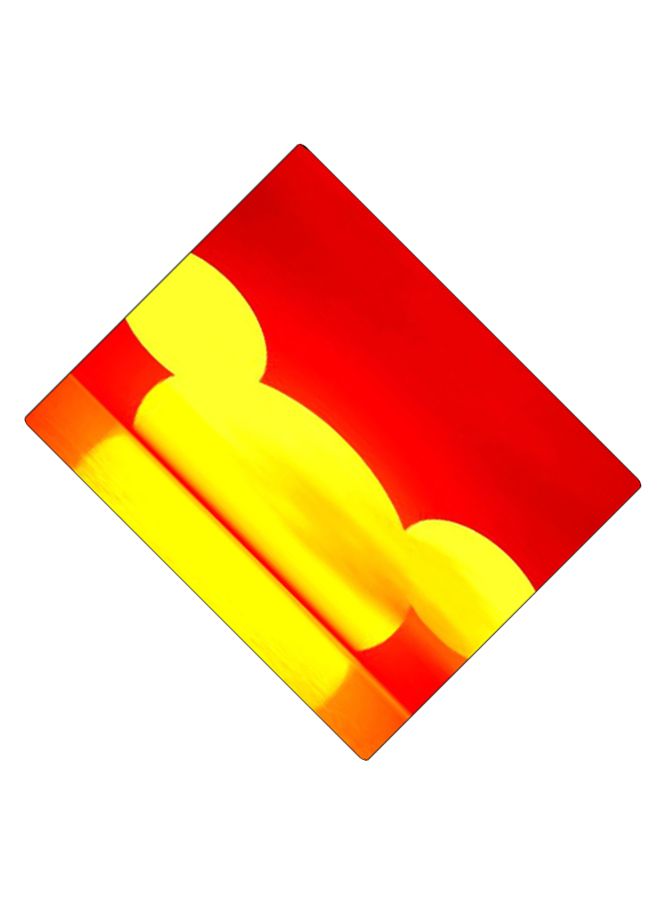 BP Printed Anti-Slip Gaming Mouse Pad Red/Yellow/Orange - Image 2