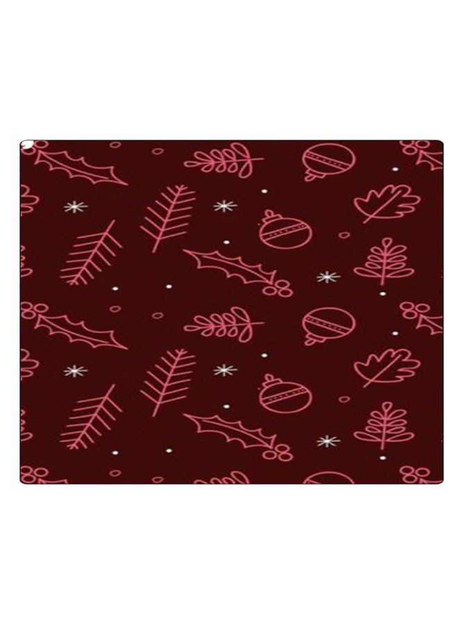 BP Printed Anti-Slip Gaming Mouse Pad Brown/Pink/White - Image 1