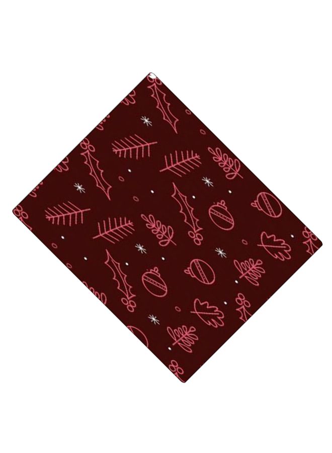 BP Printed Anti-Slip Gaming Mouse Pad Brown/Pink/White - Image 2