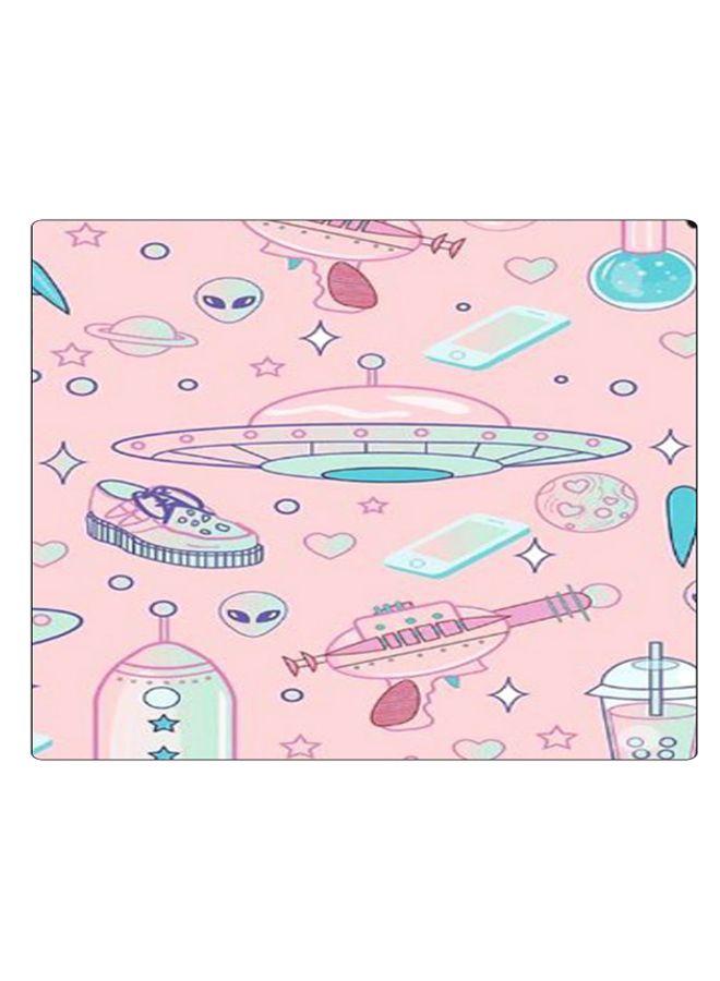 BP Printed Anti-Slip Gaming Mouse Pad Pink/Blue - Image 1