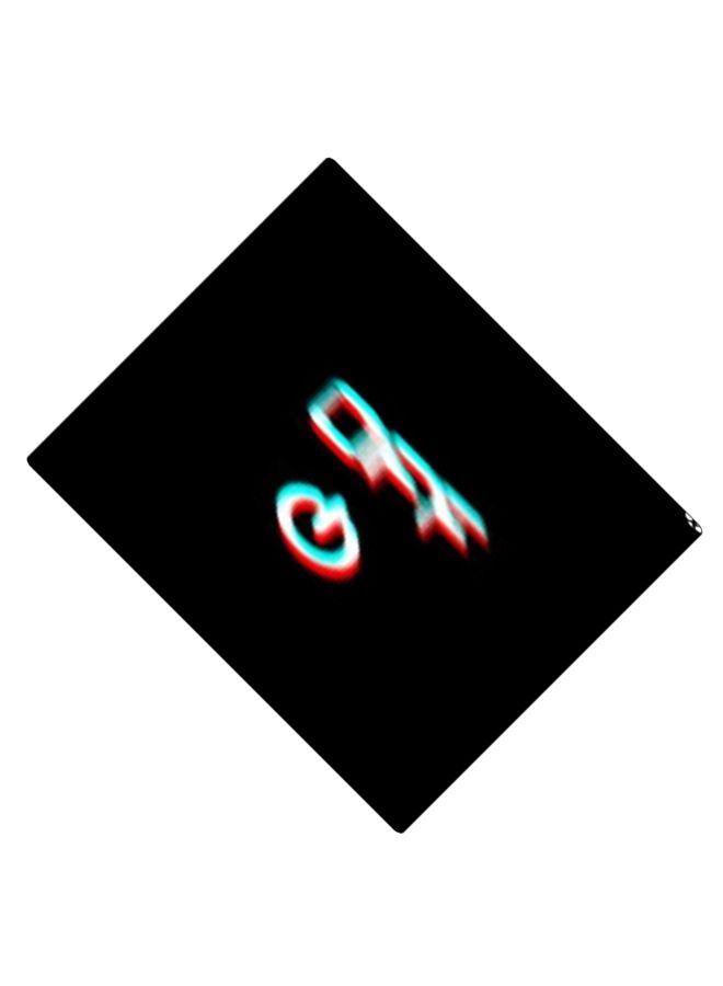 BP Printed Anti-Slip Gaming Mouse Pad Black/Red/Blue - Image 2