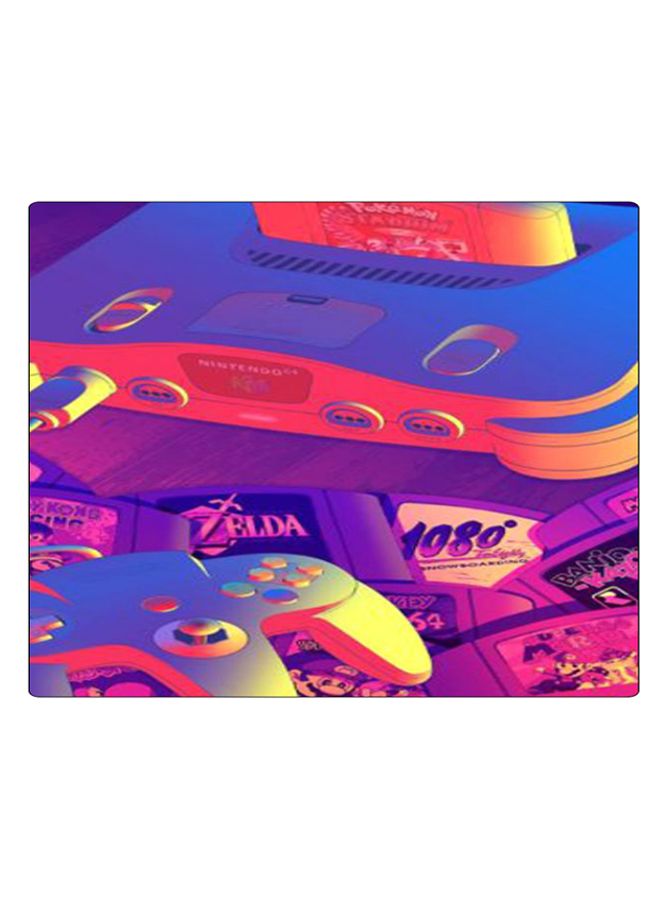 BP Printed Anti-Slip Gaming Mouse Pad Multicolour - Image 1