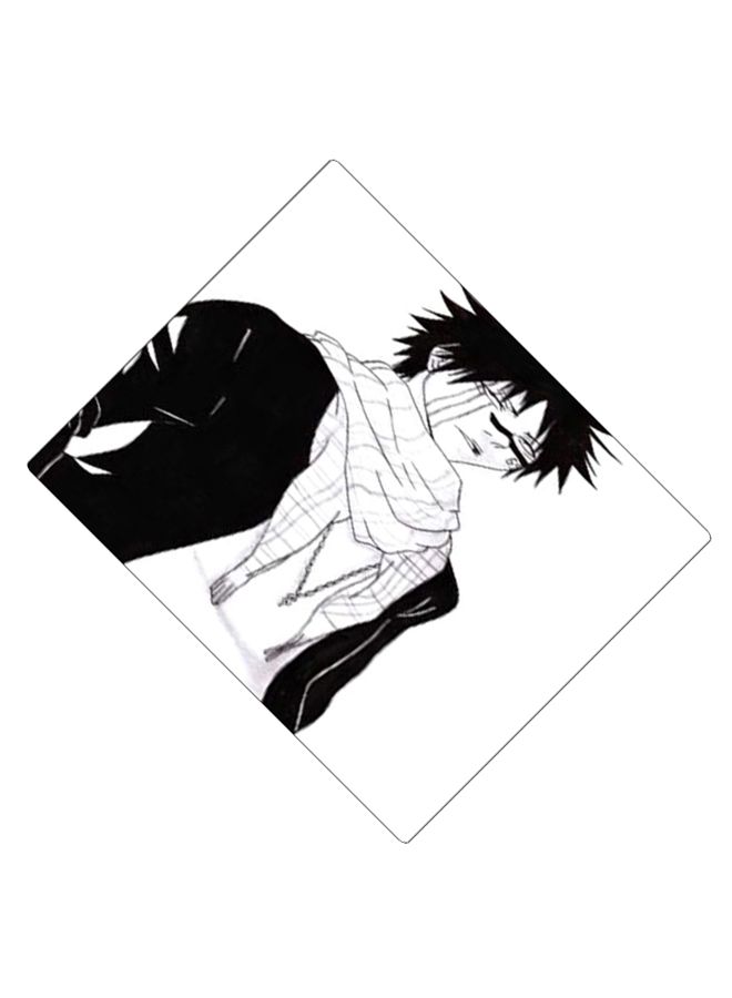 BP Printed Anti-Slip Gaming Mouse Pad Black/White  - Image 2