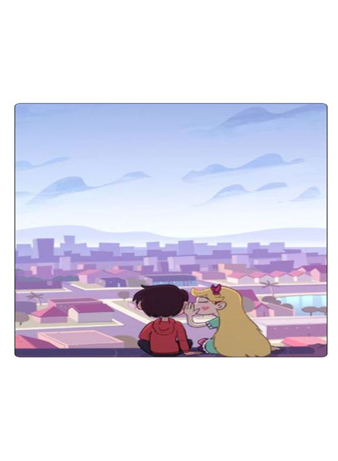 بي بي لوحة ماوس ألعاب بتصميم مضادة للانزلاق وبنمط مطبوع متعدد الألوان - Image 1