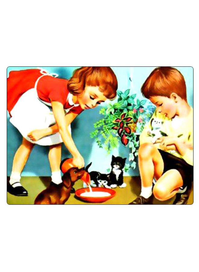 BP Printed Anti-Slip Gaming Mouse Pad Multicolour - Image 1