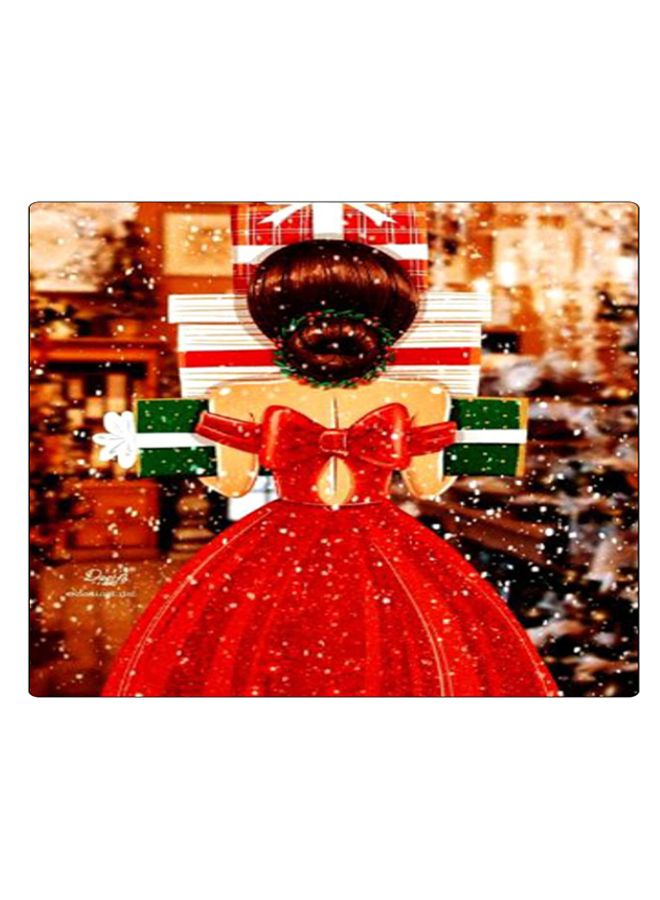 بي بي لوحة ماوس ألعاب بتصميم مضادة للانزلاق وبنمط مطبوع متعدد الألوان - Image 1