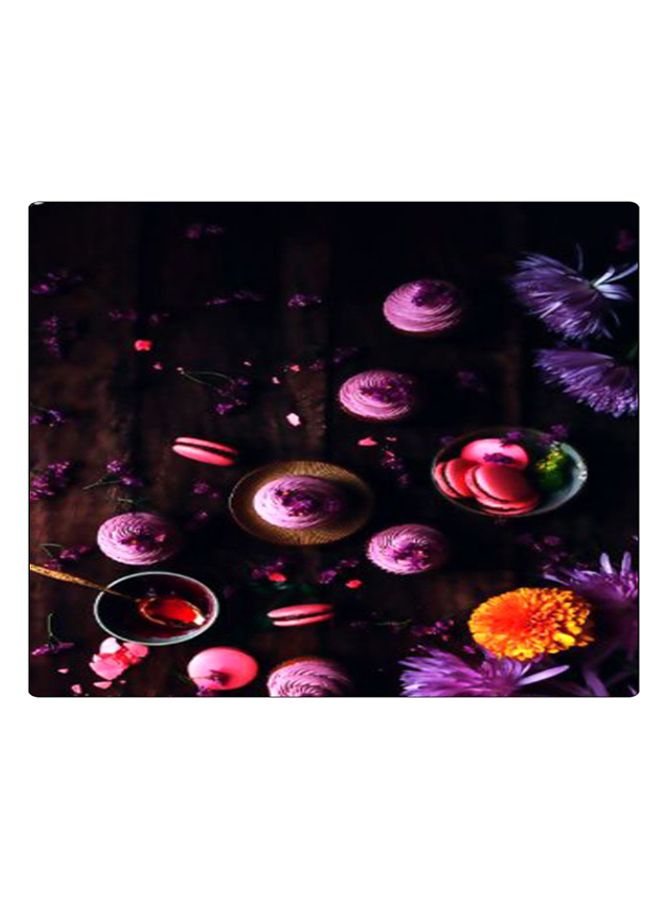 بي بي لوحة ماوس ألعاب بتصميم مضادة للانزلاق وبنمط مطبوع متعدد الألوان - Image 1