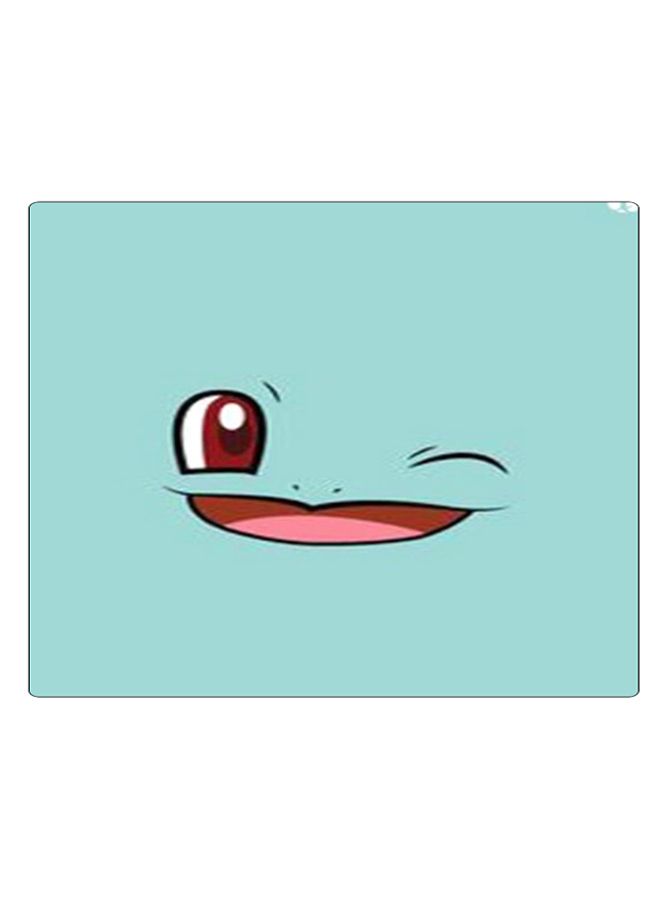 بي بي لوحة ماوس ألعاب بتصميم مضادة للانزلاق وبنمط مطبوع الأسود/ الوردي/ الأزرق - Image 1