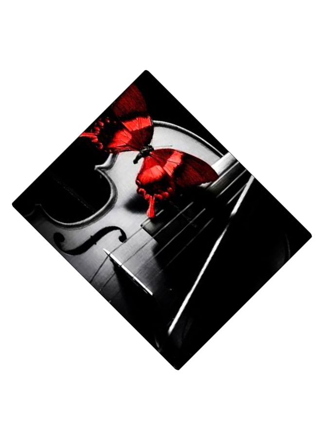 BP Printed Anti-Slip Gaming Mouse Pad Black/Grey/Red - Image 2