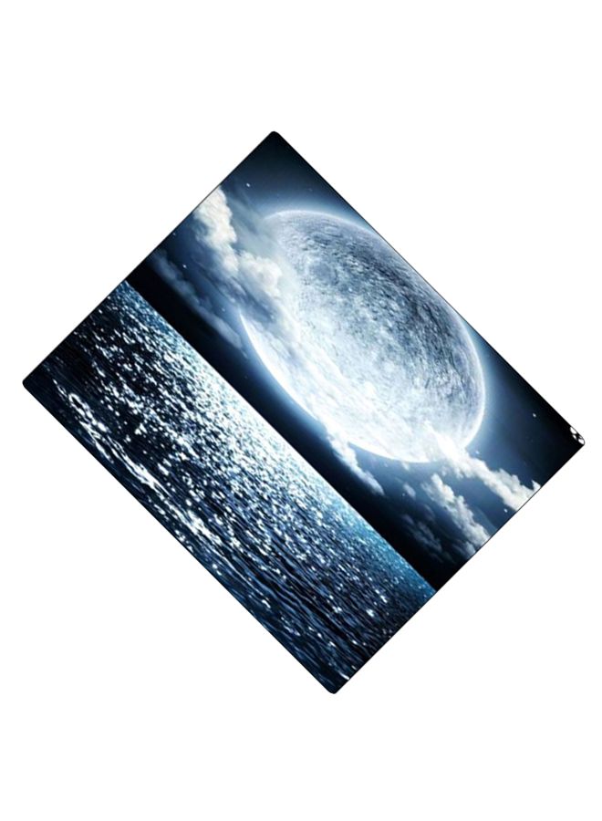 BP Printed Anti-Slip Gaming Mouse Pad Blue/White - Image 2