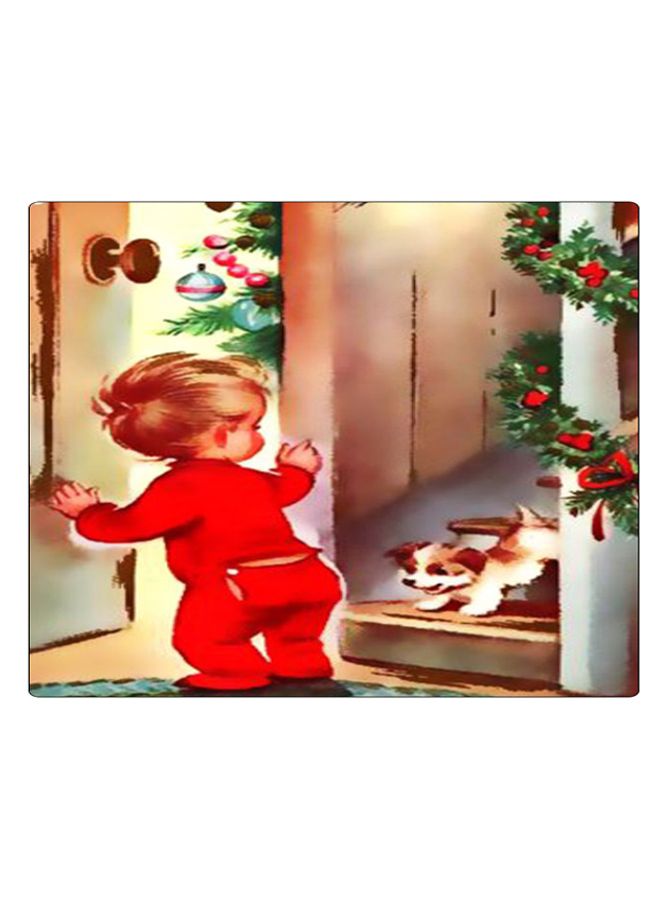 BP Printed Anti-Slip Gaming Mouse Pad Multicolour - Image 1