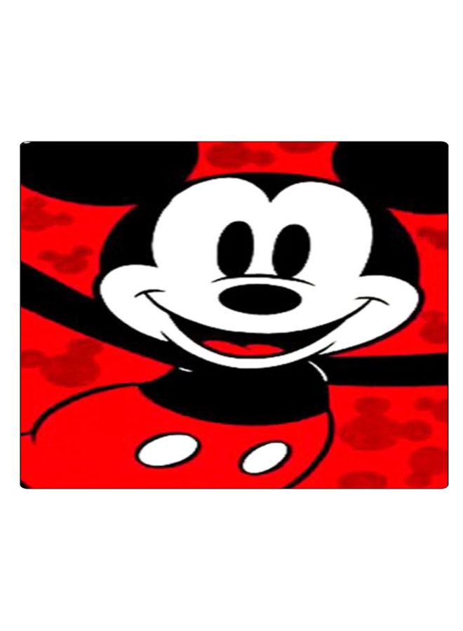 BP Printed Anti-Slip Gaming Mouse Pad Red/Black/White - Image 1