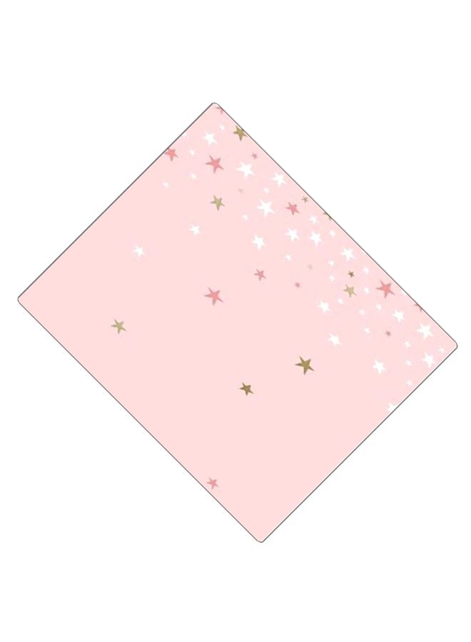 BP Printed Anti-Slip Gaming Mouse Pad Pink/White/Gold - Image 2