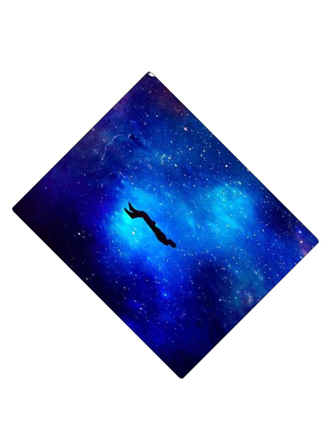 BP Printed Anti-Slip Gaming Mouse Pad Blue/Black/Pink - Image 2