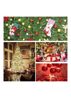 Generic 24-Piece Tree Decoration Ball Set Red 4cm  - Image 2