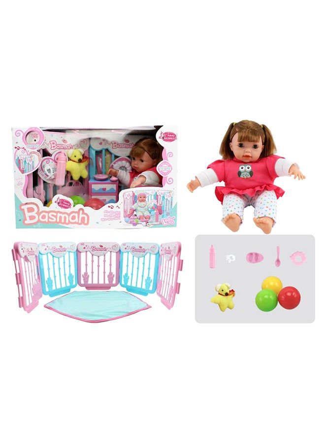 مجموعة دمية طفلة متحدثة