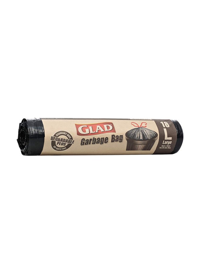 Glad - Kitchen Tidy Degradable Plus Large Bags 18 count - Image 1