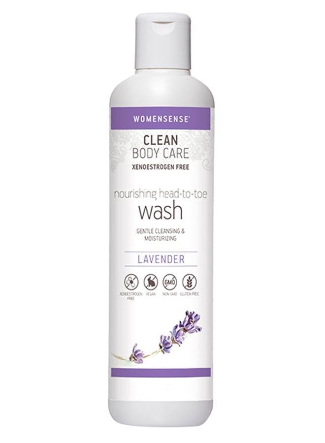 WomenSense - Lavender Nourishing Head To Toe Wash 355ml - Image 1