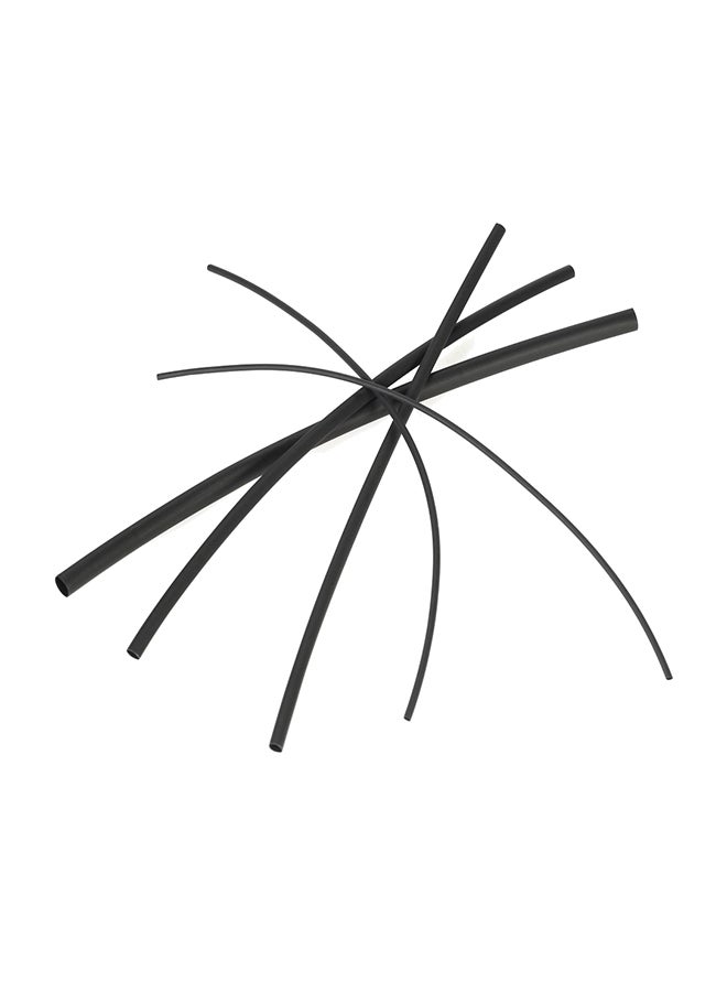 5-Piece Electrical Sleeving Cable Black 16cm