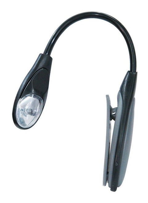 Rechargeable Reading Light Black 13 x 24cm