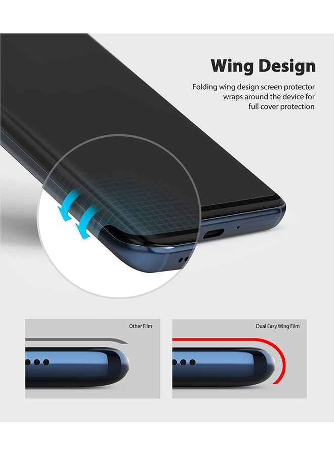 Ringke Pack Of 2 Dual Easy Film Case Friendly Protective Film Screen Guard For Xiaomi Mi 10 5G Clear - Image 4