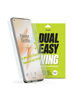 Ringke Pack Of 2 Dual Easy Protective Film Screen Guard For One Plus 8 Pro Clear  - Image 1
