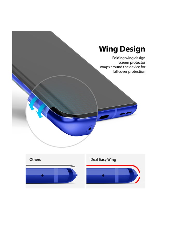 Ringke Pack Of 2 Dual Easy Protective Film Screen Guard For One Plus 8 Pro Clear - Image 2