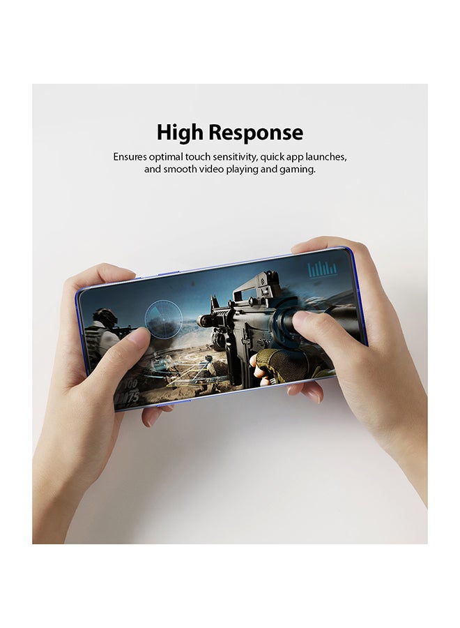 Ringke Pack Of 2 Dual Easy Protective Film Screen Guard For One Plus 8 Pro Clear - Image 3