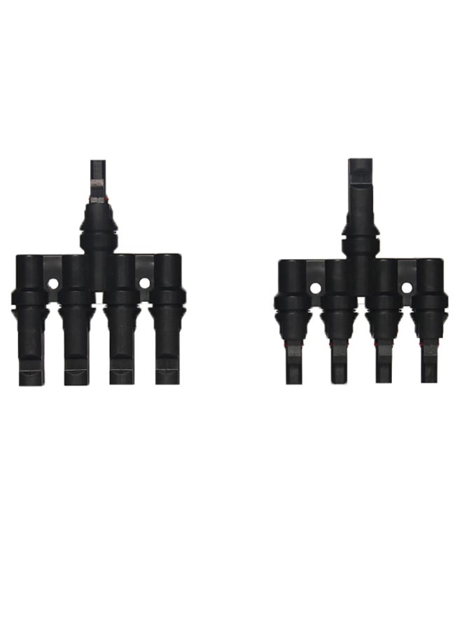 Generic Pair Of MMF And FFM Solar Panel Branch Connector Black  - Image 2