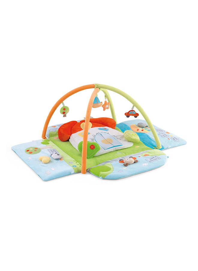 cam Brevettato Millegiochi Playpen - Green/Orange/White  - Image 5
