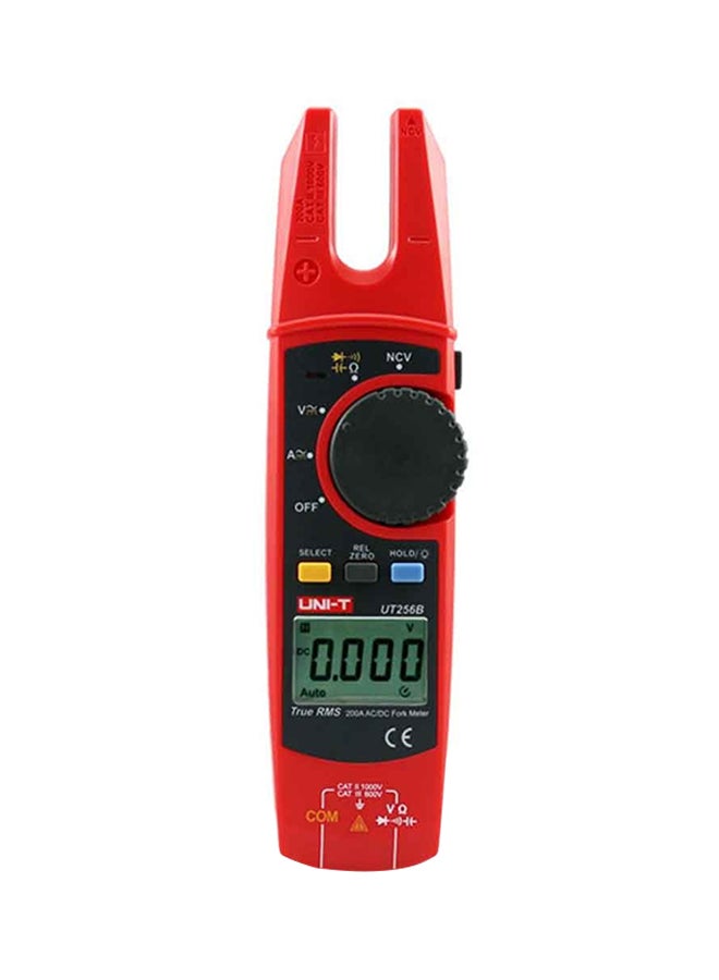Digital Display Clamp Meter Red/Black 25cm - Image 1