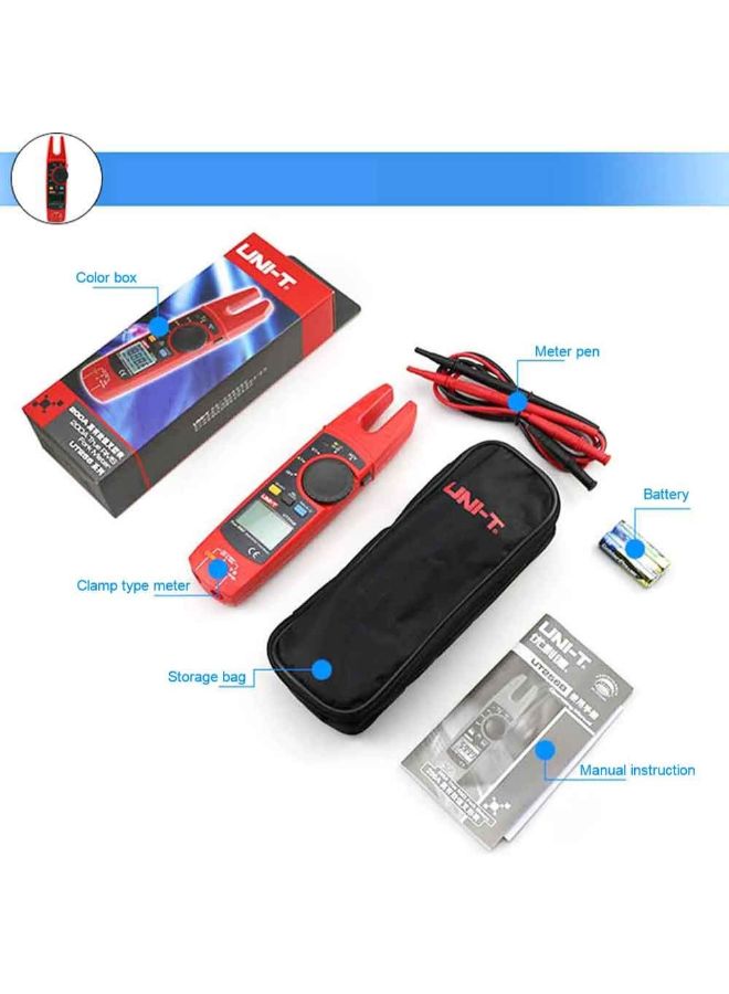 Digital Display Clamp Meter Red/Black 25cm - Image 2