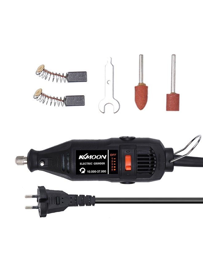 Mini Portable Handheld Electric Grinding Tool Set Multicolour 17cm  - Image 1