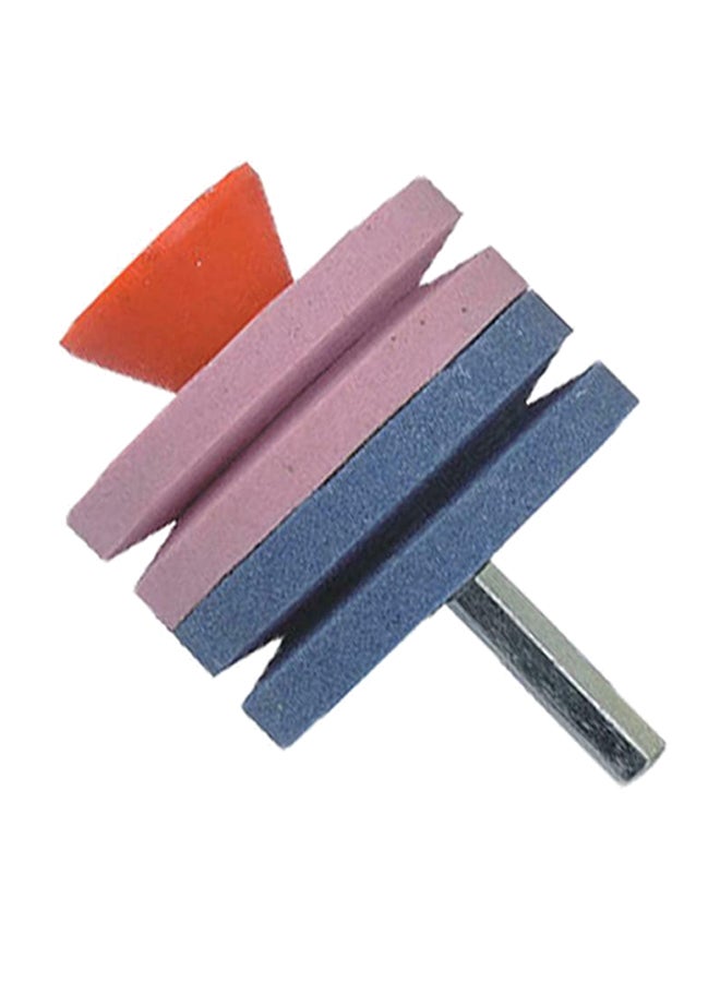4-Layer Grinding Wheel Sharpener Blue/Purple/Red 8.1cm - Image 1