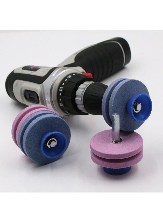 4-Layer Grinding Wheel Sharpener Blue/Purple/Red 8.1cm - Image 3