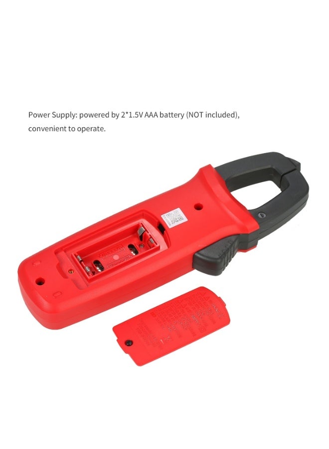 True RMS Digital Clamp Multimeter Tester Black/Red 23.5cm - Image 2