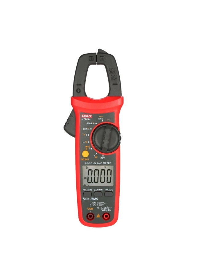 True RMS Digital Clamp Multimeter Black/Red 23.5centimeter - Image 3