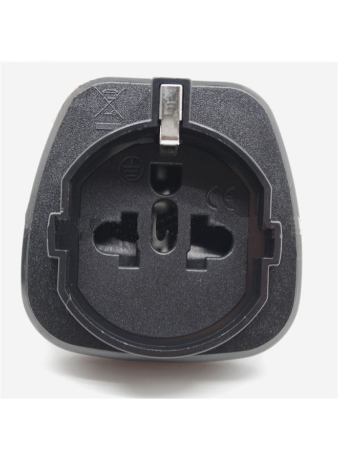 Travel Universal Plug Adapter Socket Black 6centimeter  - Image 3