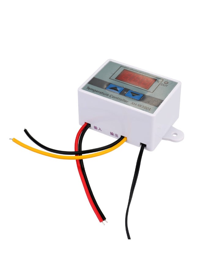 W3001 Intelligent Electronic Temperature Control Switch With Digital Display Multicolour 7centimeter - Image 2