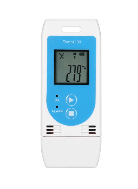 Reusable USB Temperature Humidity Data Logger White 15.2centimeter