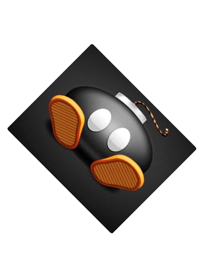 BP Printed Anti-Slip Gaming Mouse Pad Black/Brown/White - Image 2